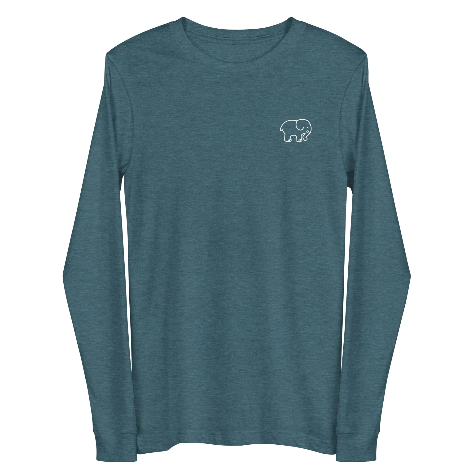 Safari Check Unisex Long Sleeve Tee