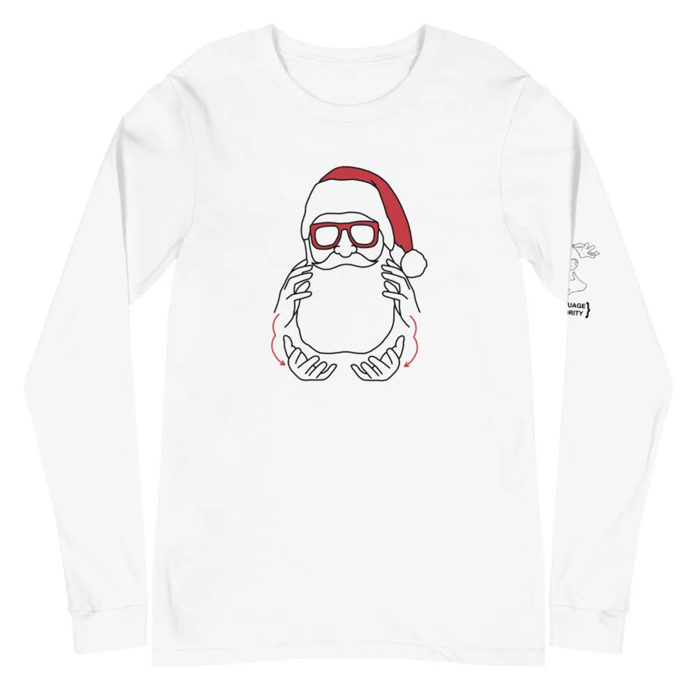 SANTA (ASL) Long Sleeve Tee