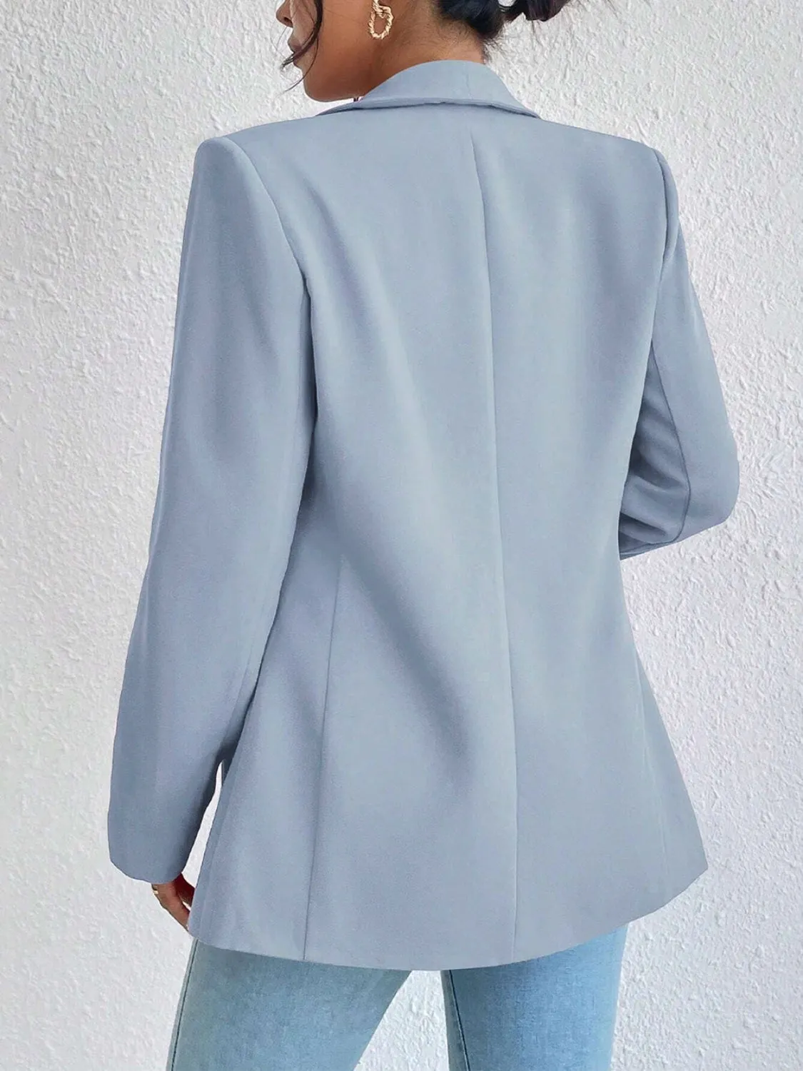 Shawl Collar Long Sleeve Blazer- 9 Colors to choose from