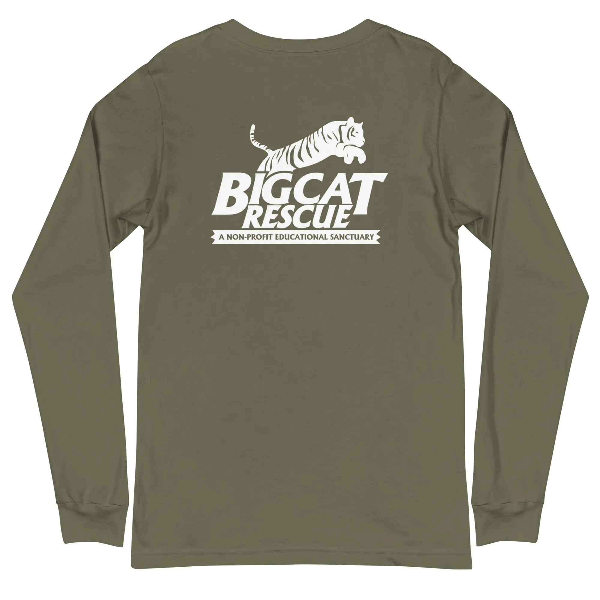 Shirt - Big Cat Rescue 30th Anniversary Logo Long Sleeve Tee