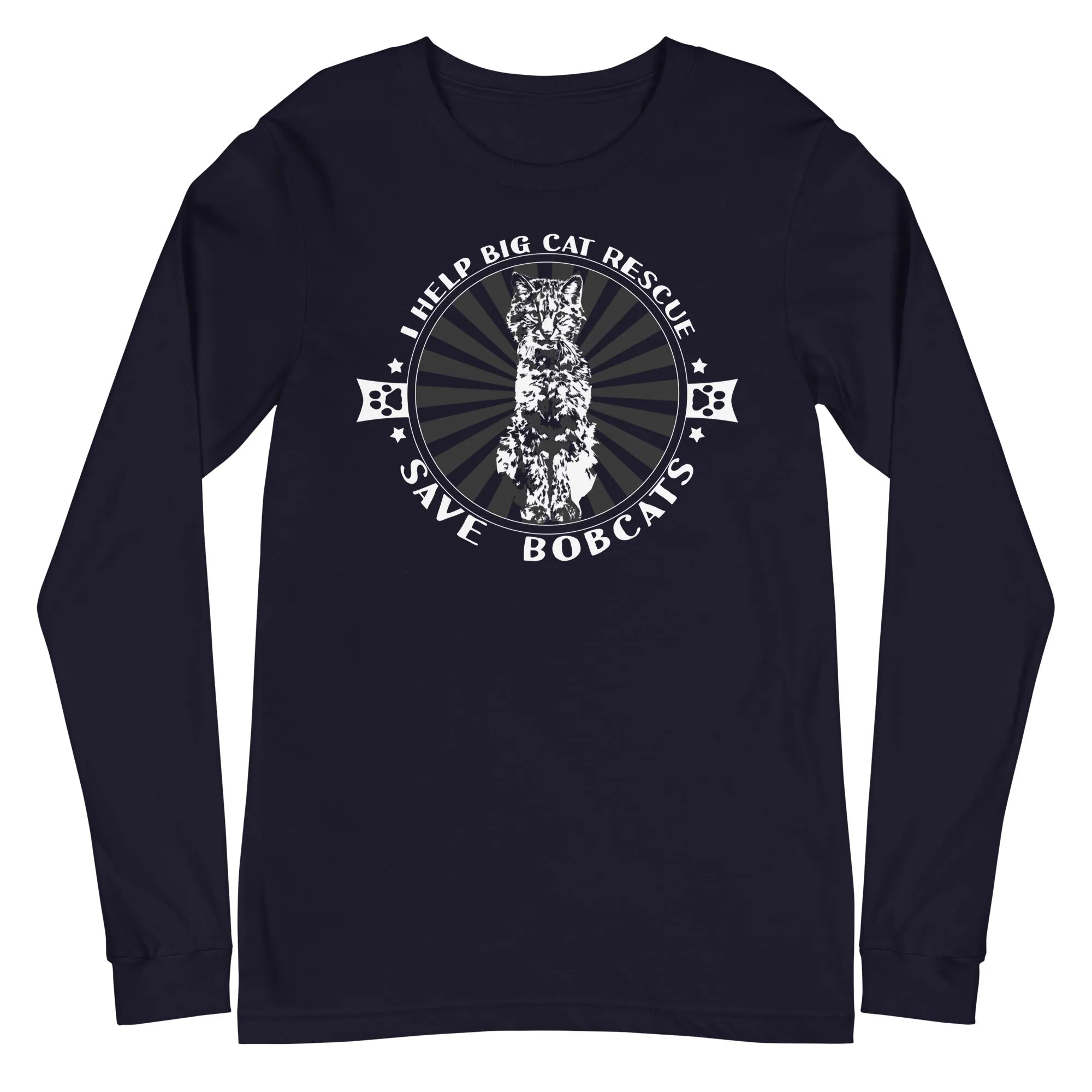 Shirt - I Help Save Bobcats Long Sleeve Tee