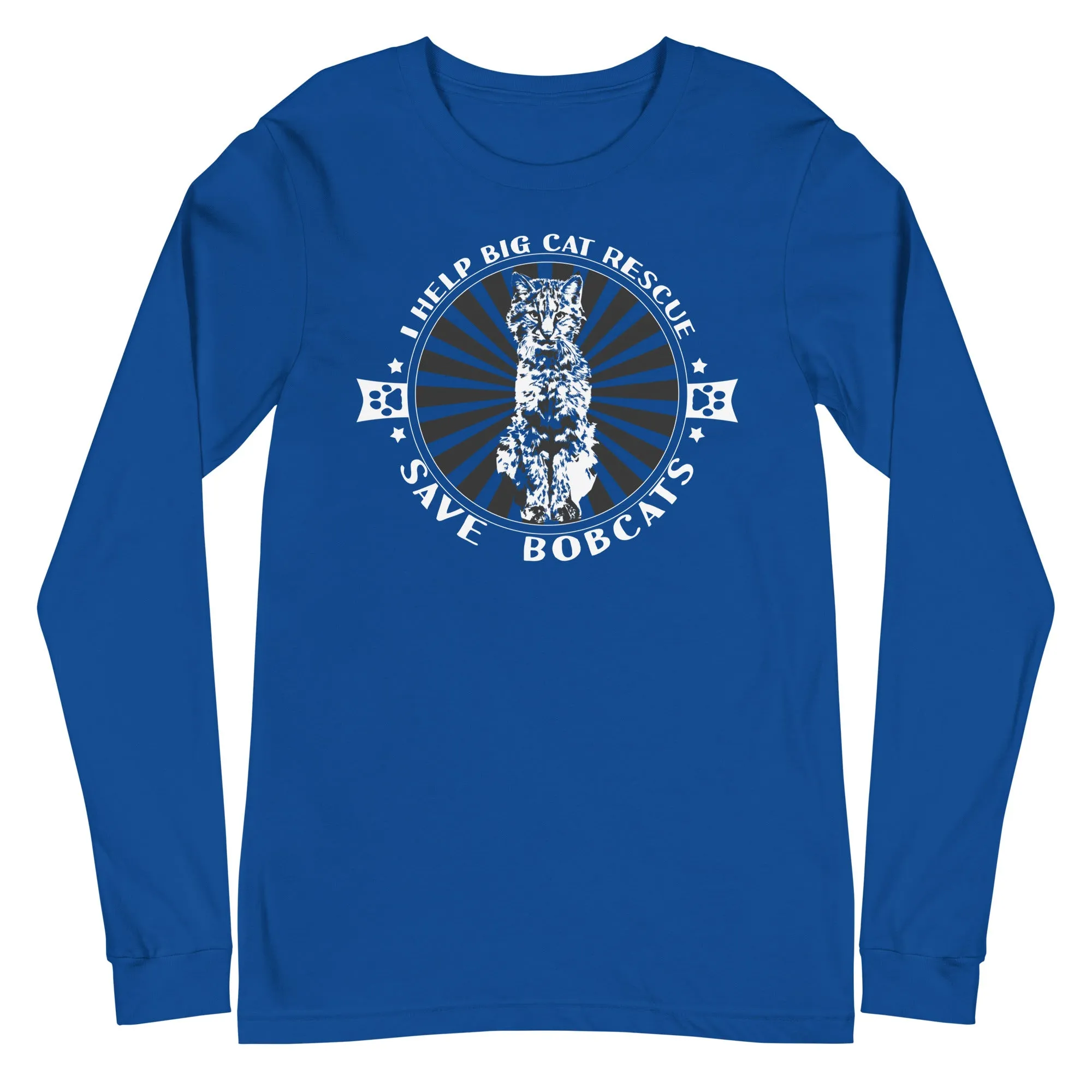 Shirt - I Help Save Bobcats Long Sleeve Tee