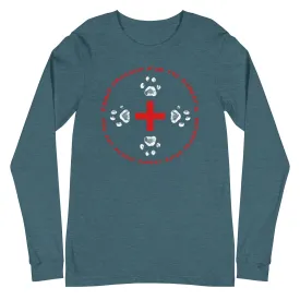 Shirt - Paws Crossed For The Bobcats Long Sleeve Tee