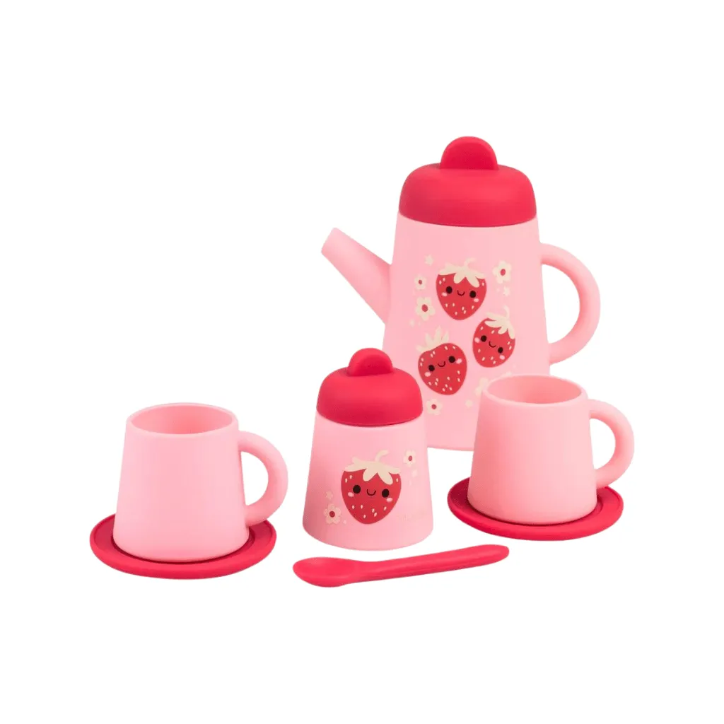 Silicone tea set