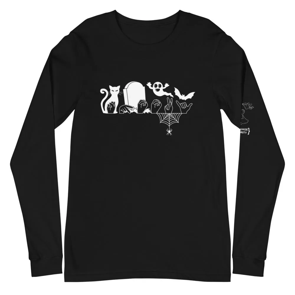 SPOOKY Adult Long Sleeve Tee