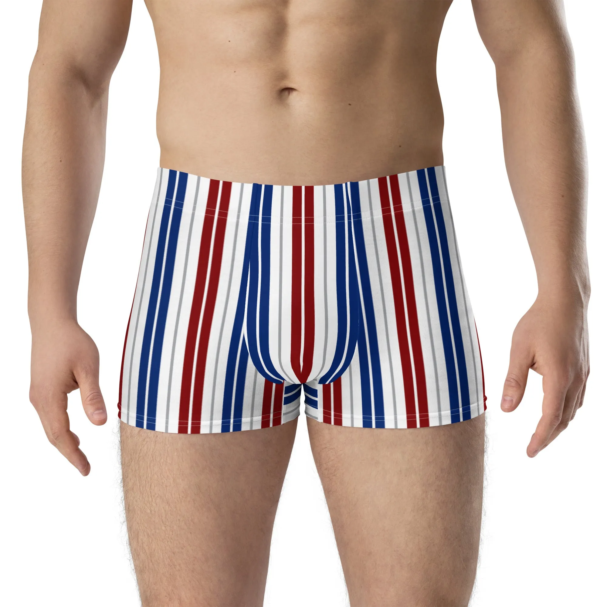 Striped boxer briefs for men's