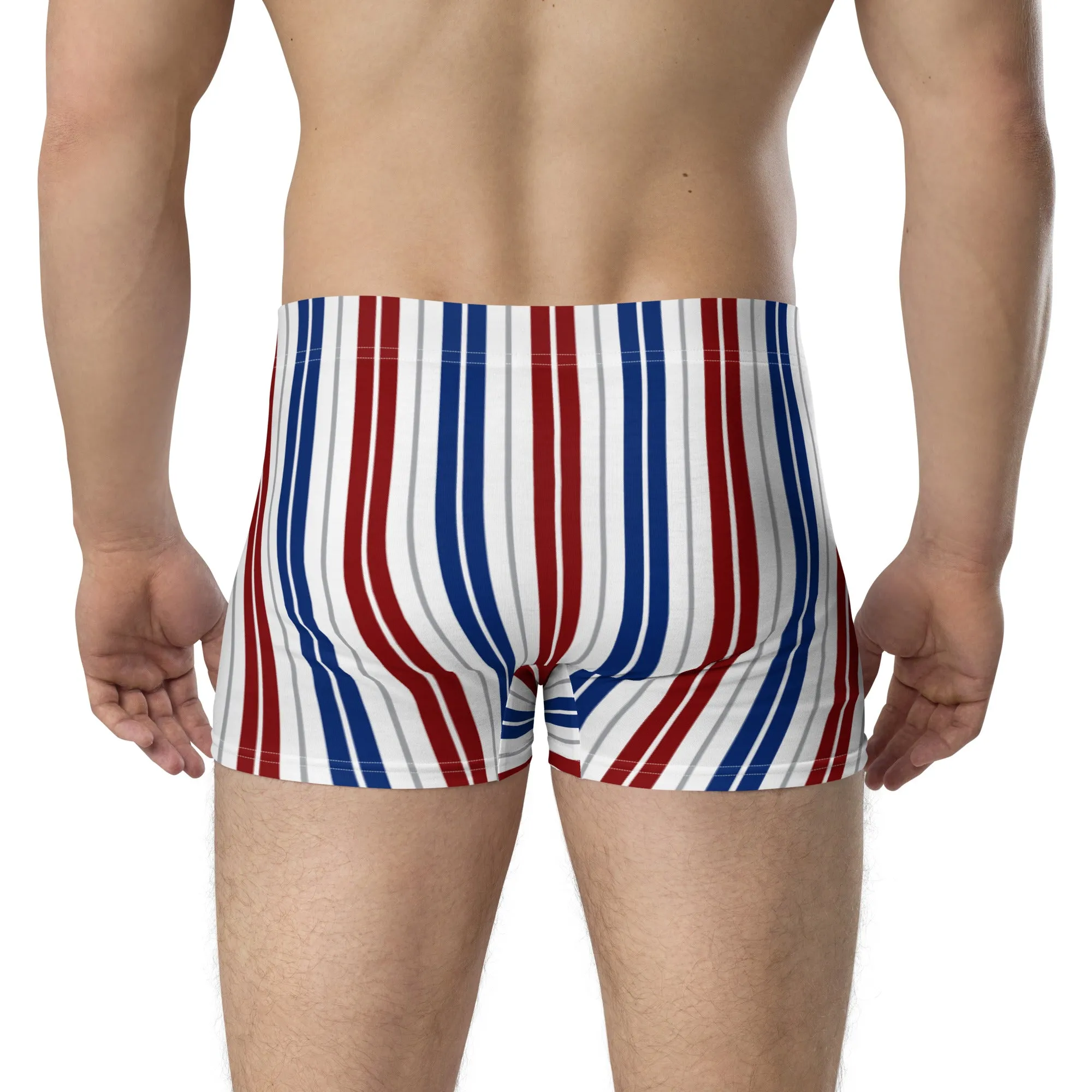 Striped boxer briefs for men's