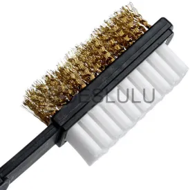 Suede & Nubuck 2 Ways Leather Large Brush Cleaner with Longer Wires