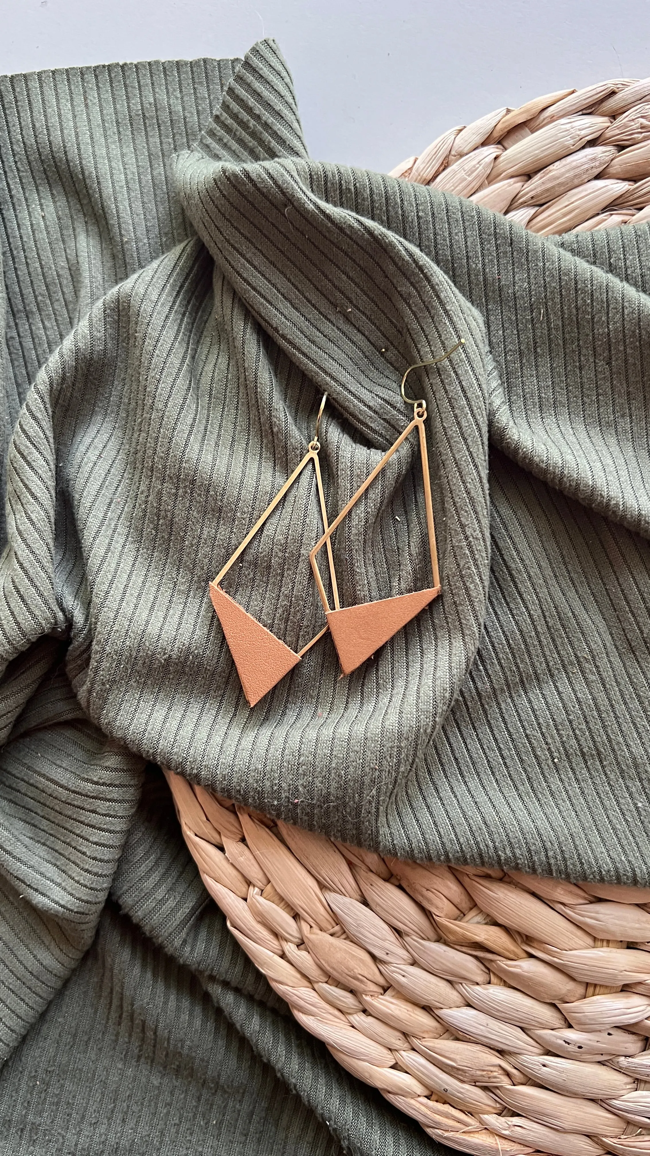 Summit | Leather Earrings