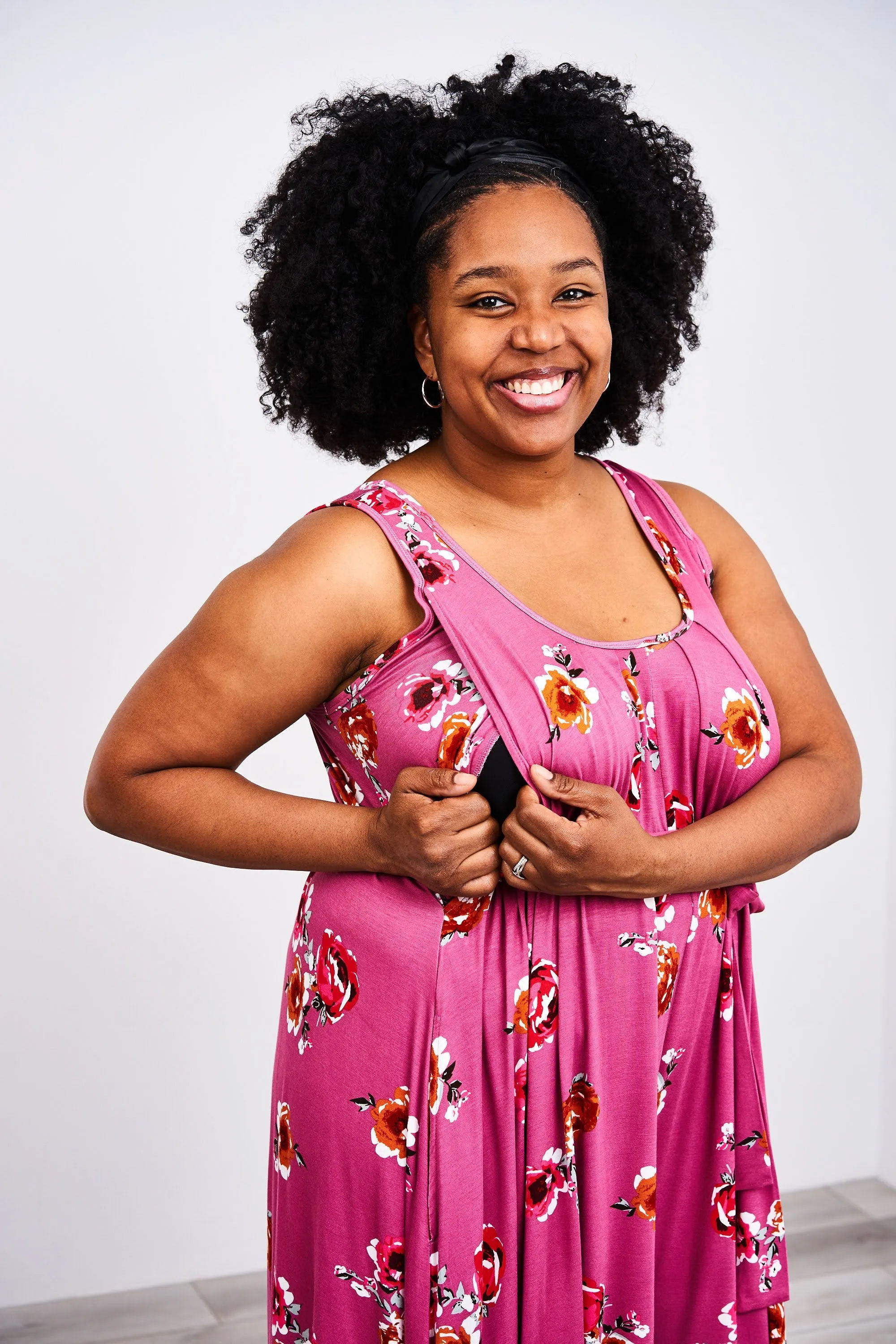 The Momper® Printed Nursing Romper - Last Chance