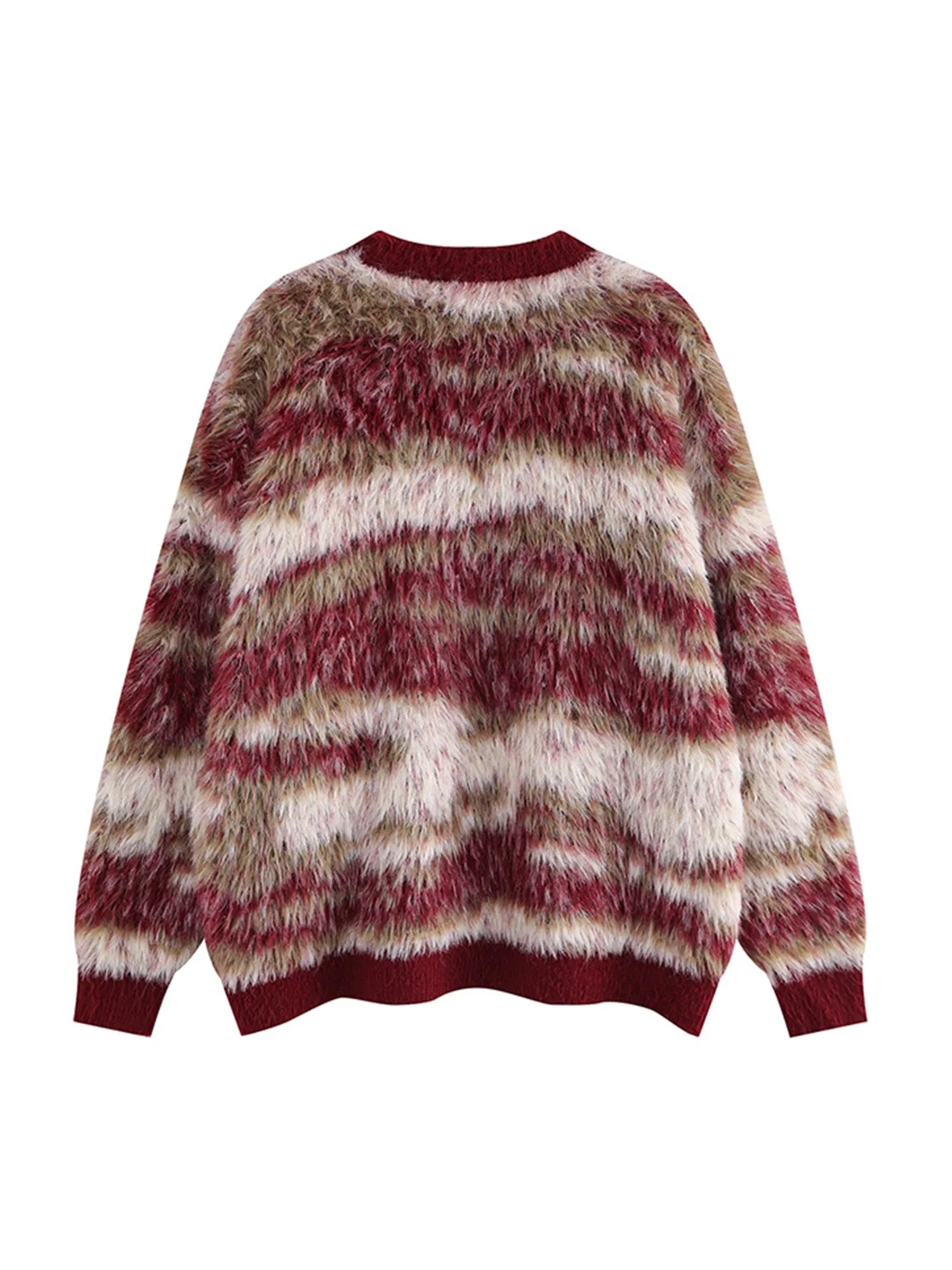 Thesupermade Mohair Striped Sweater