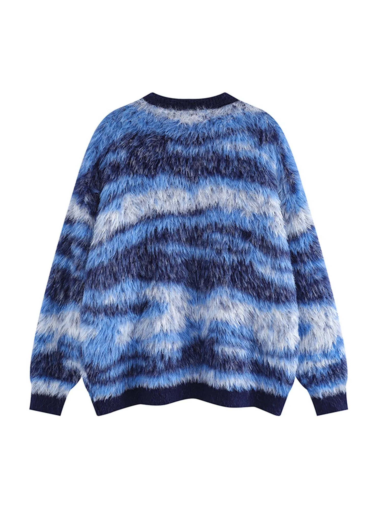 Thesupermade Mohair Striped Sweater