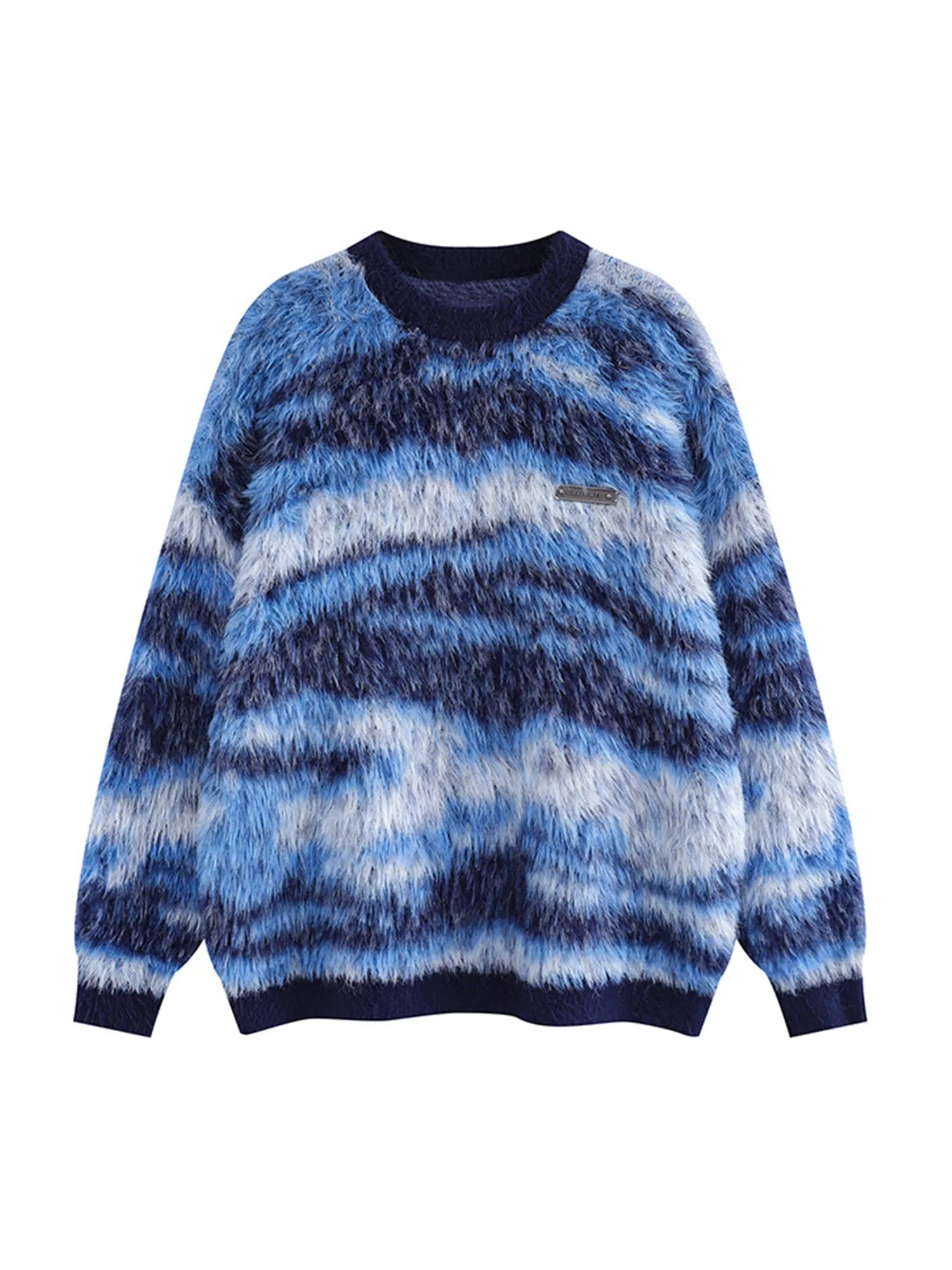 Thesupermade Mohair Striped Sweater