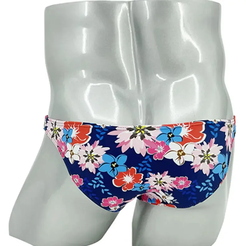 Tropical Lemons Low Cut Swim Brief