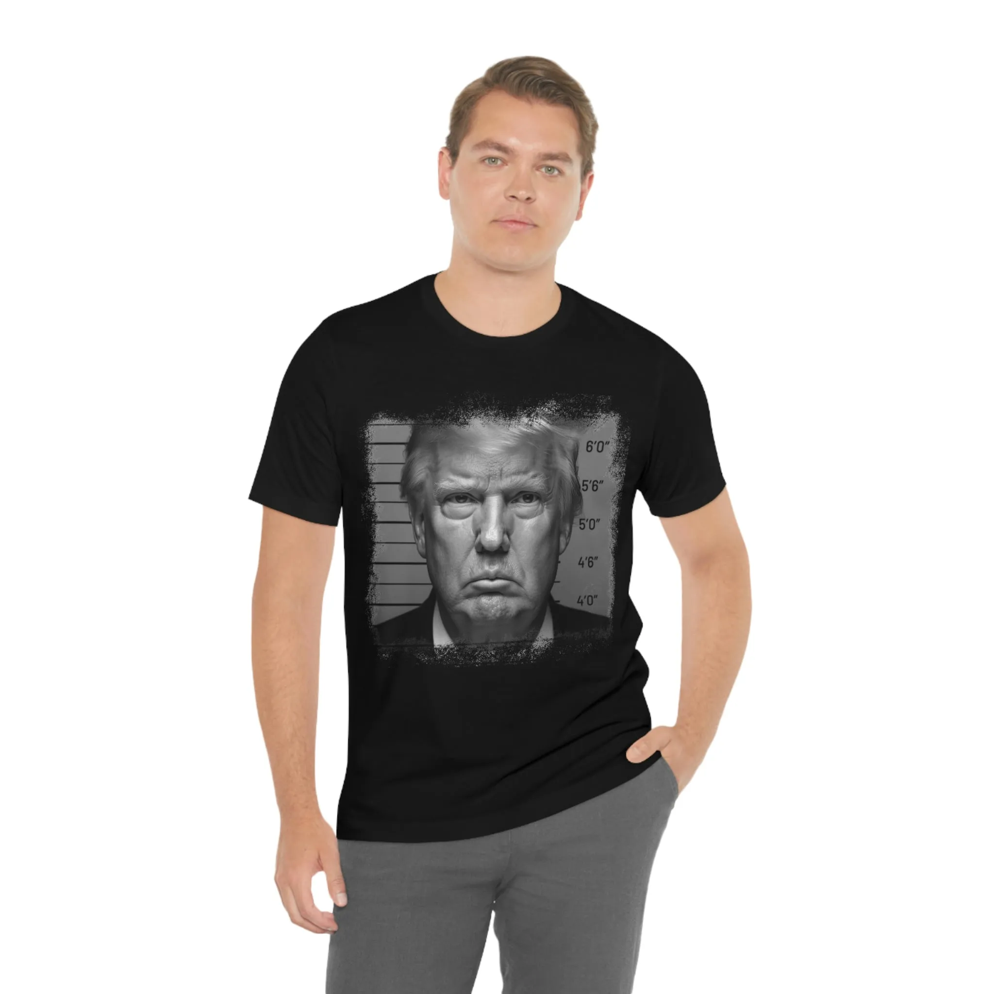 Trump Mugshot Unisex Short Sleeve Tee