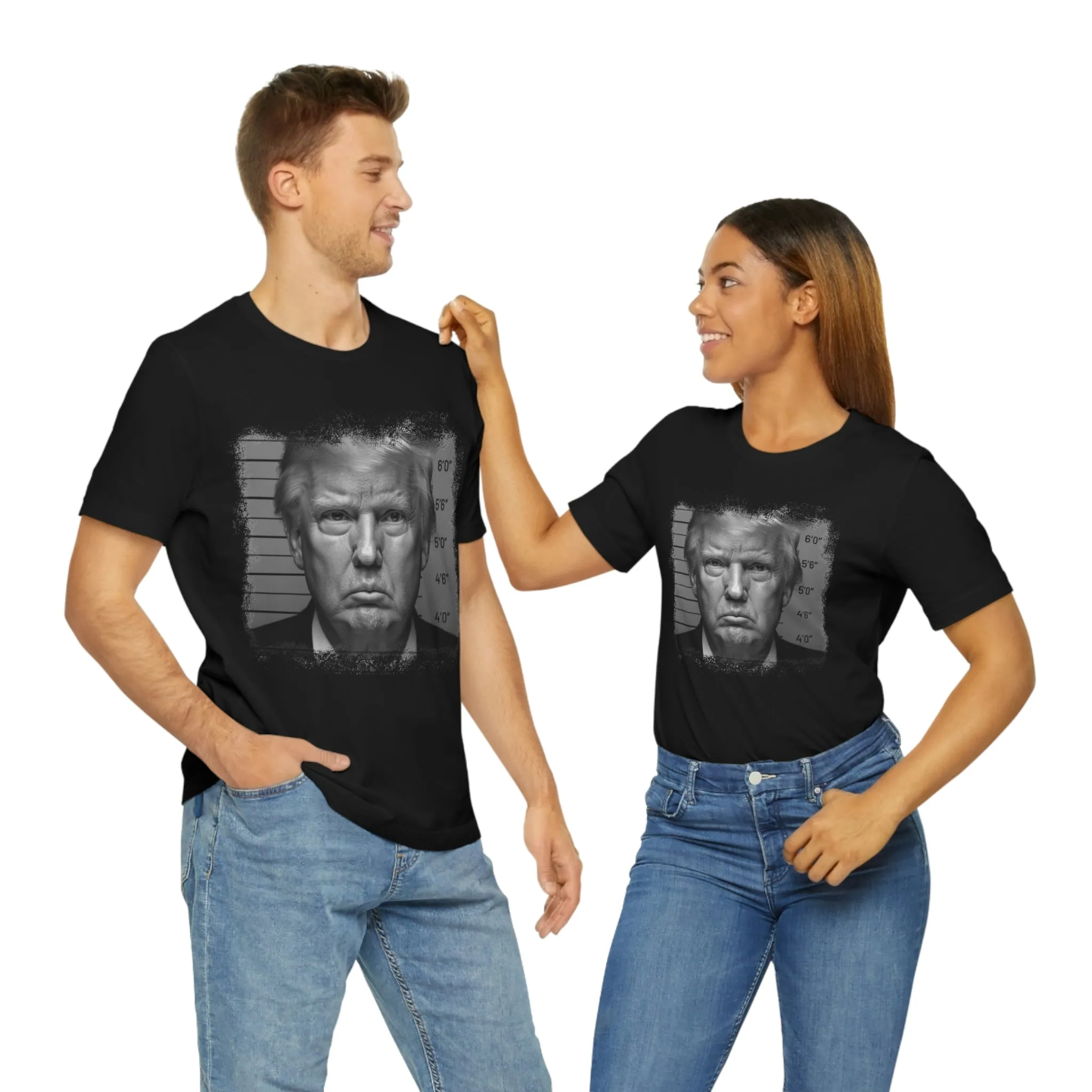 Trump Mugshot Unisex Short Sleeve Tee