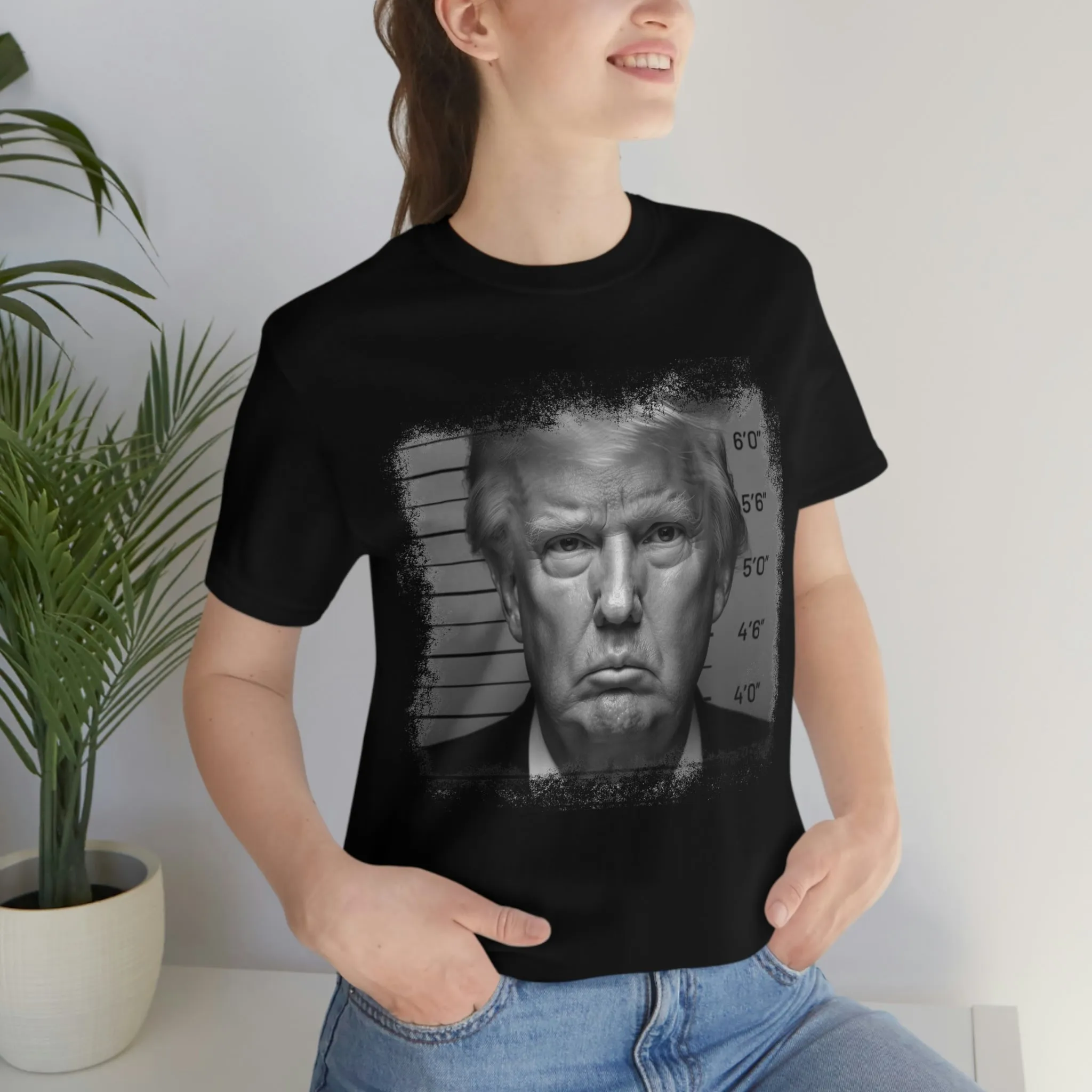 Trump Mugshot Unisex Short Sleeve Tee