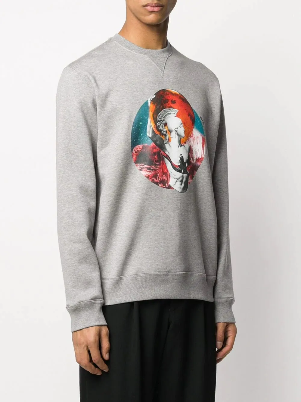 Valentino Soul Planets Print Sweatshirt