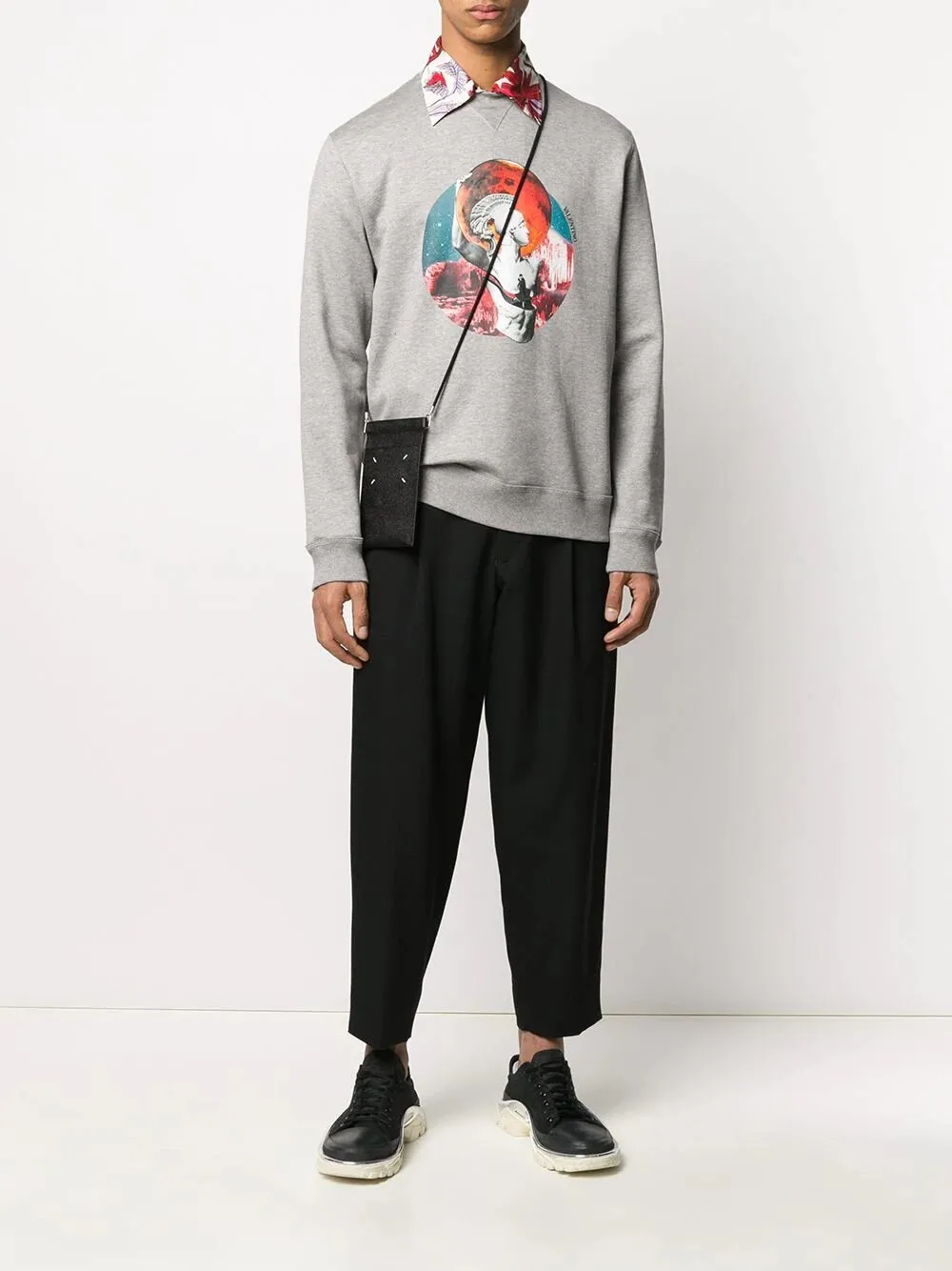 Valentino Soul Planets Print Sweatshirt