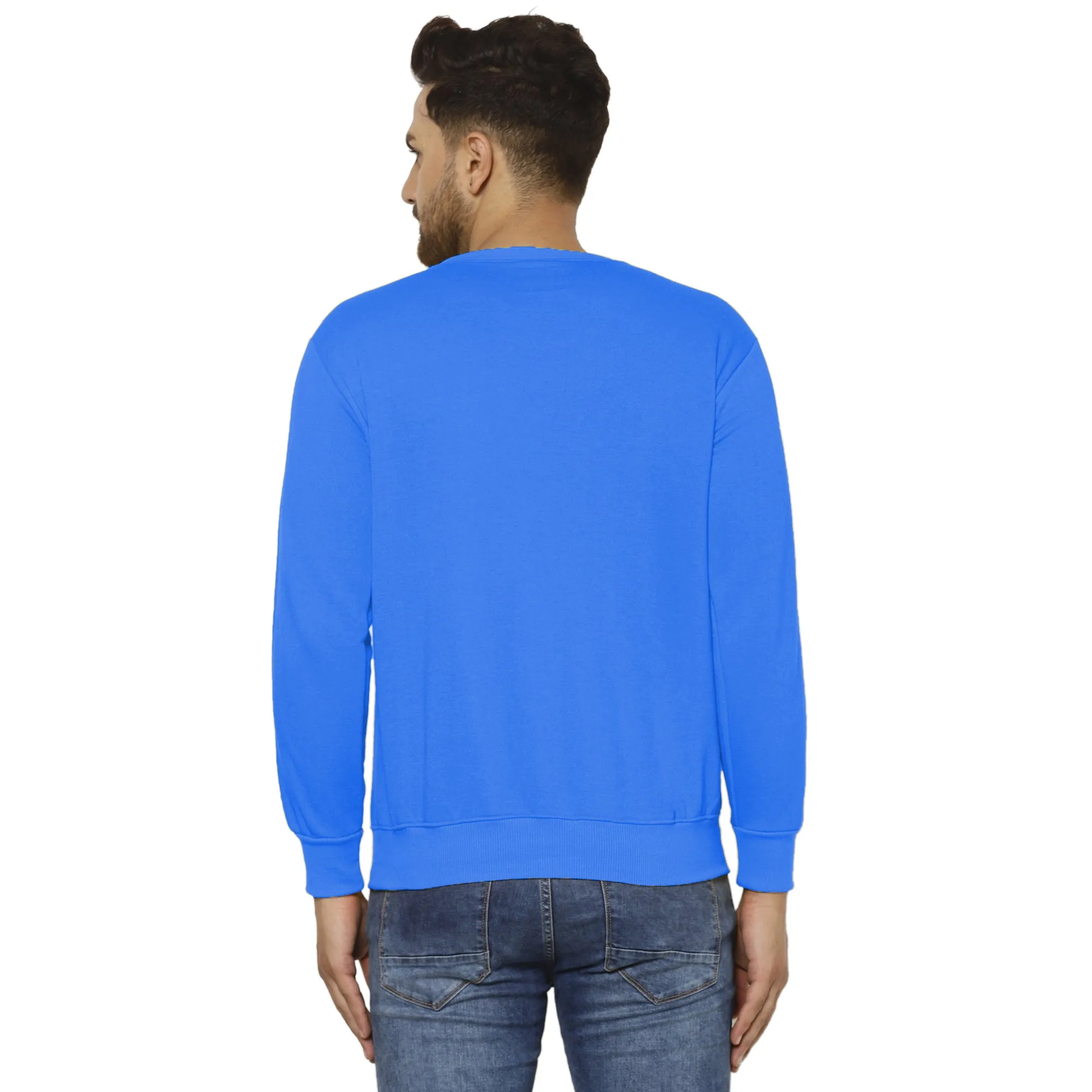 Vimal Jonney Fleece Round Neck Sweatshirt for Men