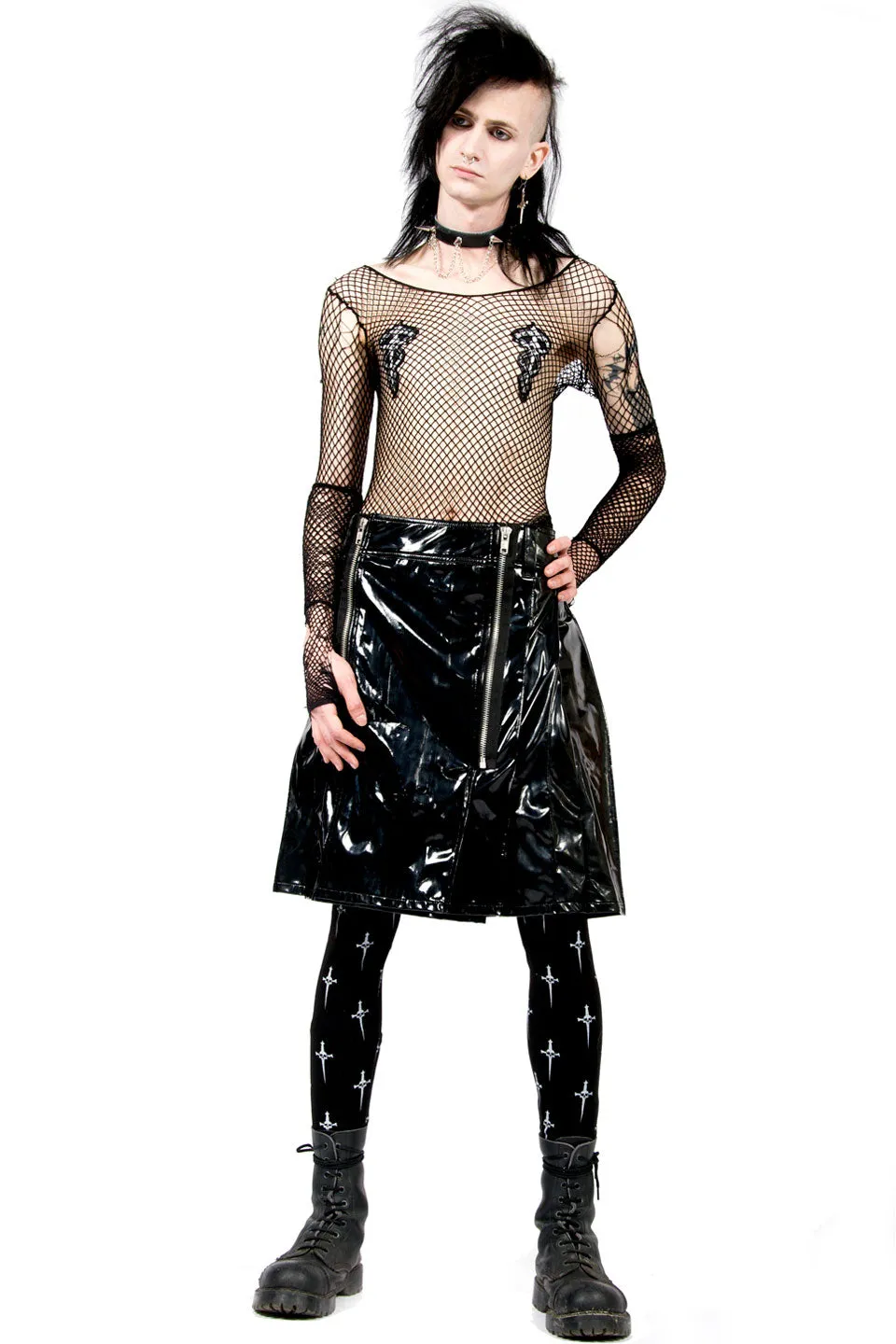 Vintage PVC Kilt