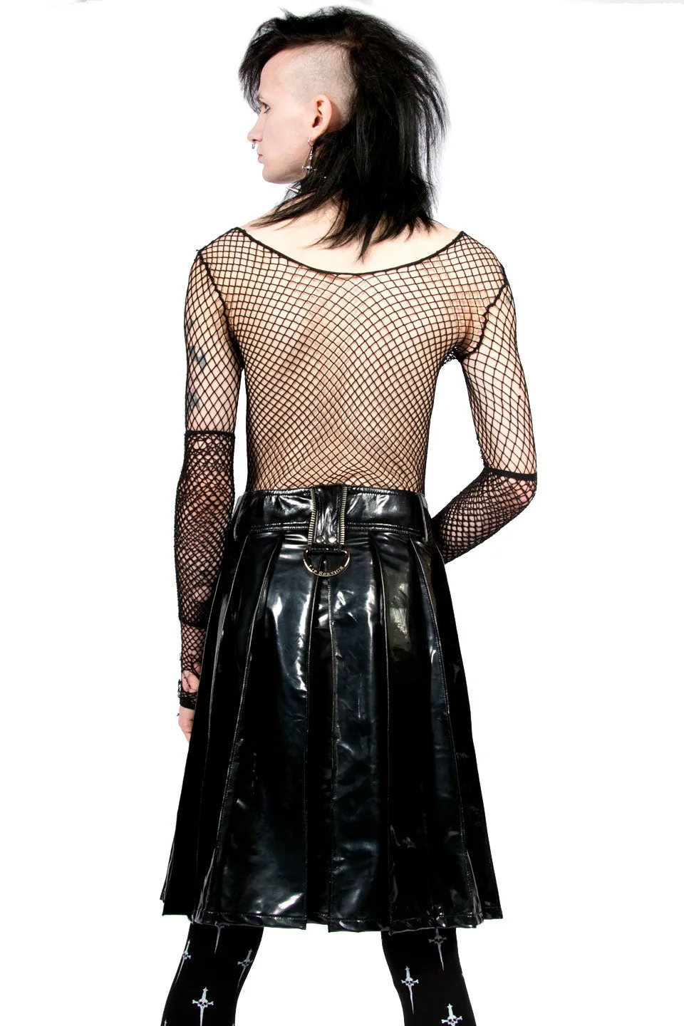 Vintage PVC Kilt