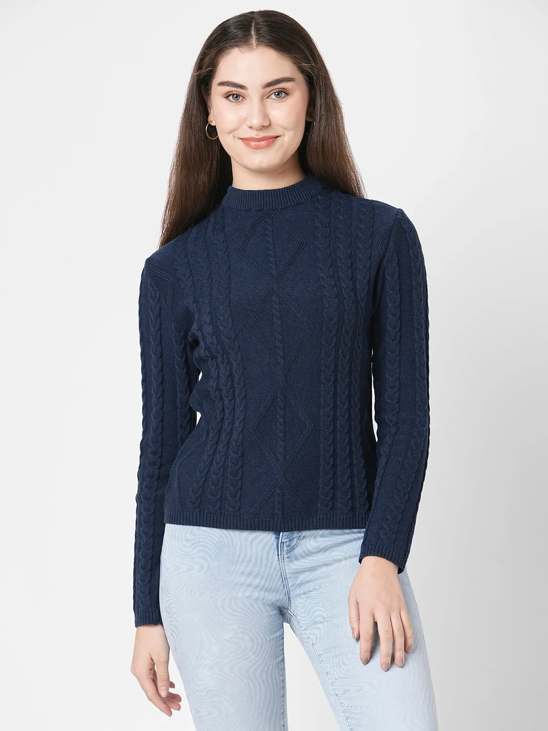 Women Solid Casual Slim Fit Sweater