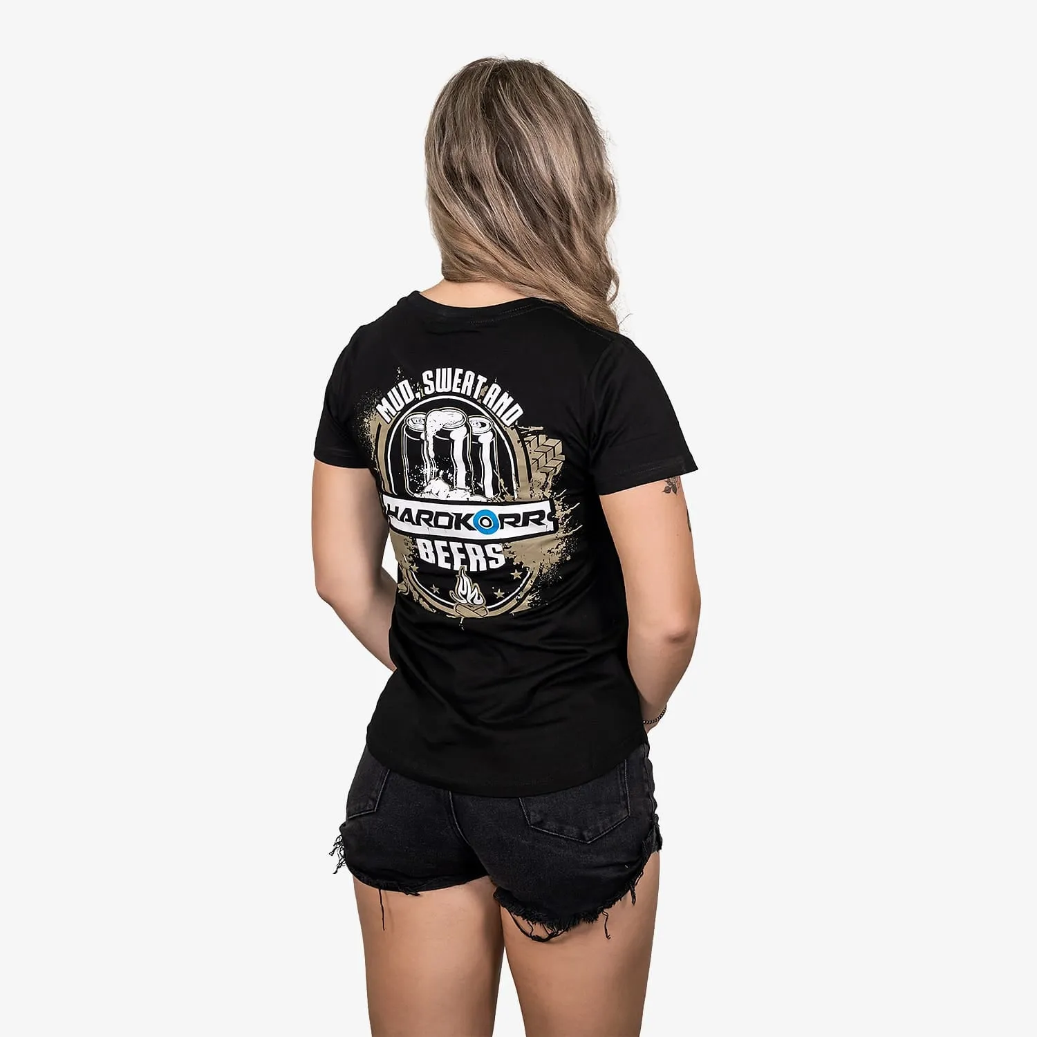 Women's Scoop Bottom T-Shirt - Mud Sweat & Beers