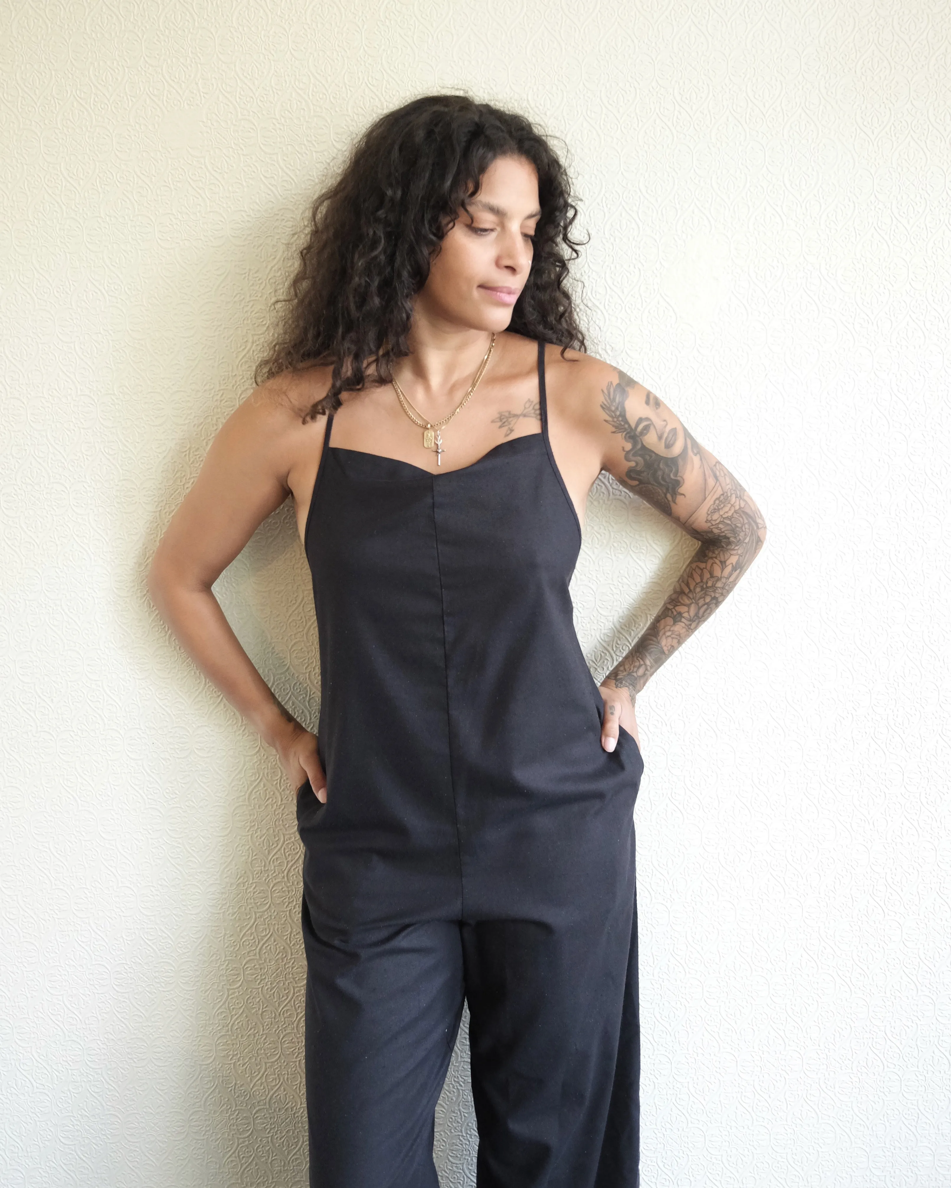 Yumi Jumpsuit, Black