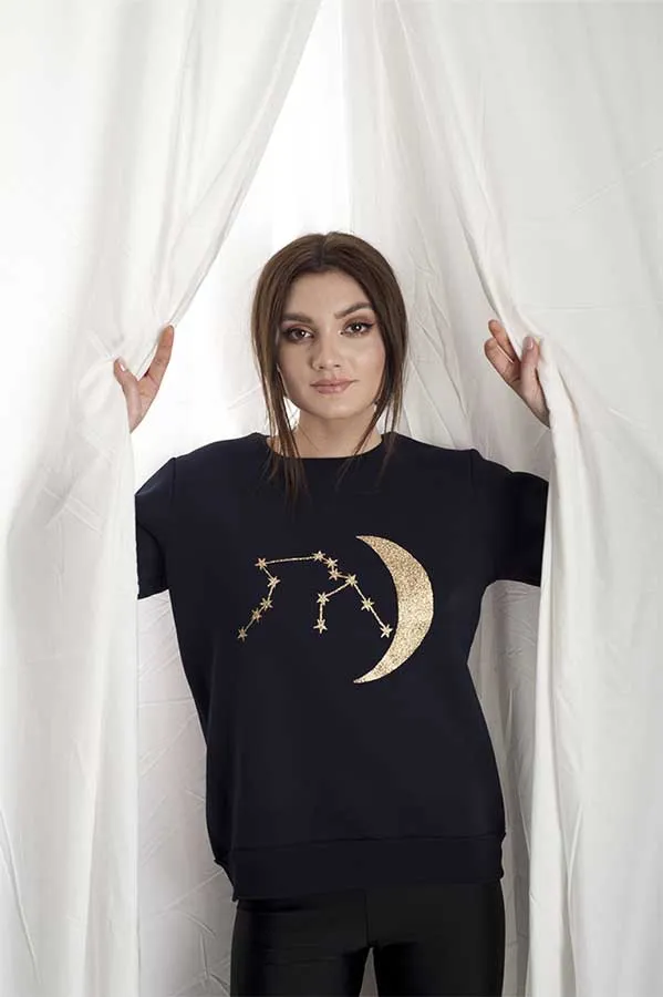 ZODIAC Sweatshirt-AQUARIUS